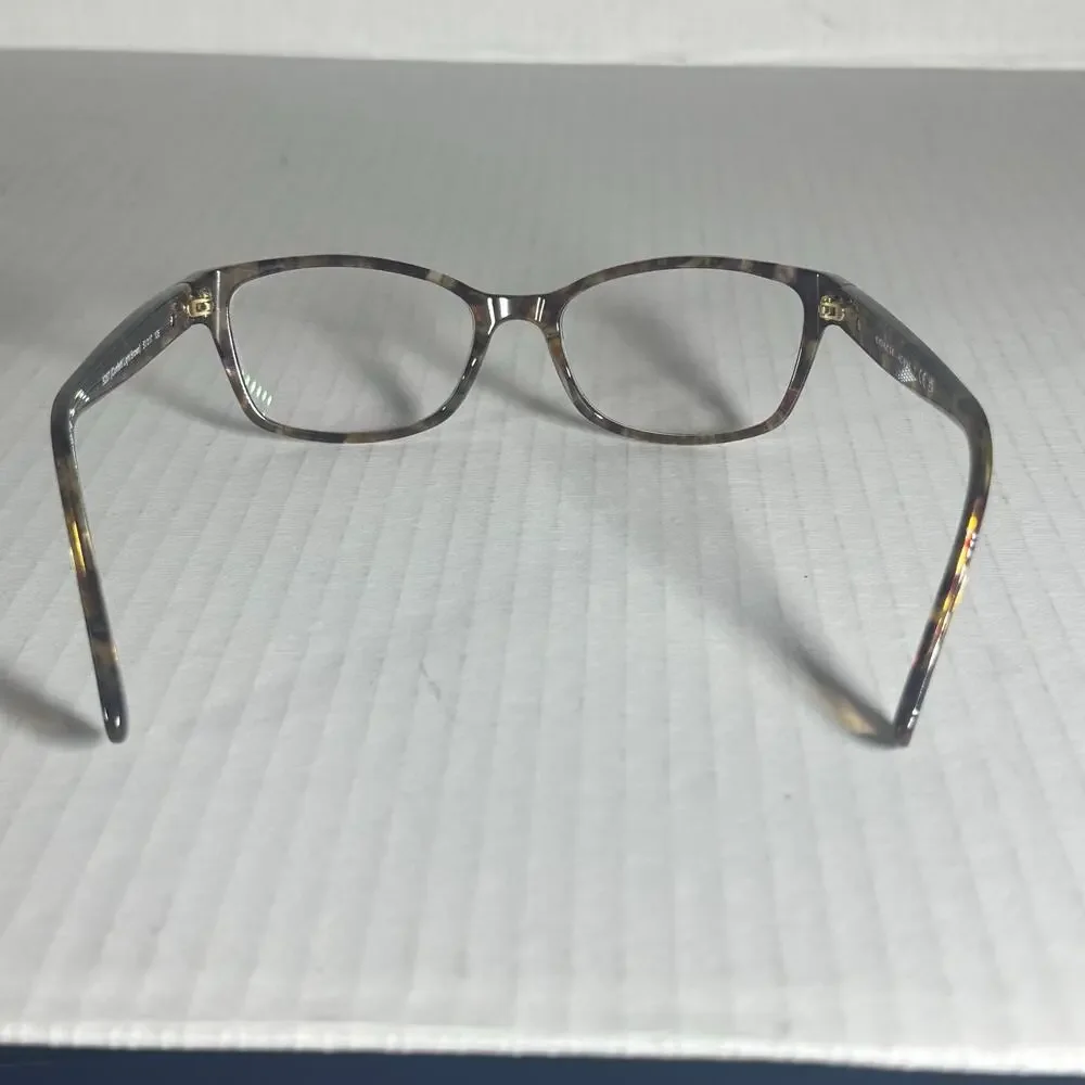 Coach HC6065 Eyeglasses Confetti Light Brown 5287 51mm Women’s Frames